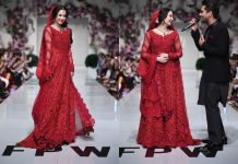 People are in love with Hania & Asim’s ramp walk at FPW