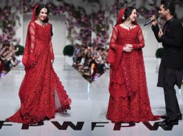 People are in love with Hania & Asim’s ramp walk at FPW