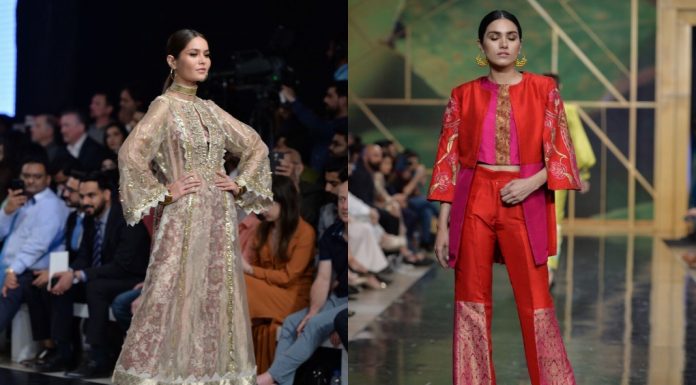 Kamiar Rokni’s collection gives us Mehendi fashion trends at PFDC Sunsilk Fashion Week’19