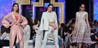 Hanah presented a lively collection at PFDC Sunsilk Fashion Week’19