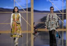 Sana Safinaz displayed bridal pret collection at PFDC Sunsilk Fashion Week’19