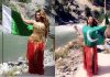 Indians bashed Rakhi Sawant for posting picture with Pakistani flag
