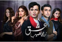 Ishq Zahe Naseeb Drama Serial On Hum Tv – Synopsis and Pictures