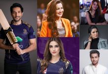 PSL V: Celebs and supporting their teams