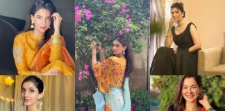 Pakistani Celebs inspiring us with their eid look