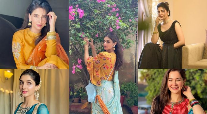 Pakistani Celebs inspiring us with their eid look