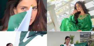 Pakistani stars celebrate Independence day with patriotism