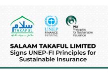 Salaam Takaful Limited Signs UNEP-FI Principles for Sustainable Insurance